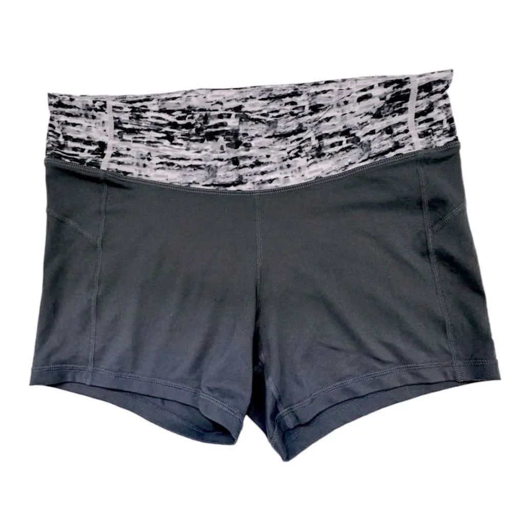 Champion Duodry Activewear Shorts Grey Athletic Waistband SZ L